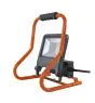 Ledvance LED-Scheinwerfer Baustrahler Dunkel Grau 50W 4500lm 110D - 840  | IP54 - 2 Power Outlets - Symmetrisch