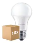Mehrfachpackung 10x Philips CorePro LED Glühbirne E27 Birne Matt 13W 1521lm - 840 Kaltweiß | Ersatz Für 100W