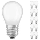 Mehrfachpackung 10x Ledvance CLASSIC LED E27 Birne Fadenlampe Matt 2.8W 250lm - 827  | Dimmbar - Ersatz für 25W