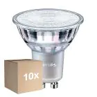 Mehrfachpackung 10x Philips MASTER Value Led-Spot GU10 PAR16 3.7W 355lm 60D - 927 Extra Warmweiß | Höchste Farbwiedergabe - Dimmbar - Ersatz Für 50W