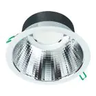 Philips LED Deckenstrahler Coreline DN142B Aluminium Weiß 19.2W 2300lm 60D - 840  | Ausschnitt 200mm - IP54 - UGR