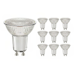 Mehrfachpackung 10x LED-Spot GU10 PAR16 3W 230lm 36D - 927 | Höchste Farbwiedergabe - Dimmbar - Ersatz für 35W
