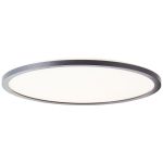 Brilliant Sorell Plafonnier Plastique Noir Blanc 19W 2900lm - 830-865 CCT | 420mm - Télécommande Dimmable