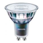 Philips MASTER LED Spot ExpertColor GU10 PAR16 5.5W 400lm 25D - 940 Blanc Froid | Meilleur rendu des couleurs - Dimmable - Équivalent 50W