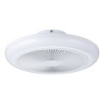 Eglo Ventilateur Sayulita 1 ABS Blanc 25.3W 820lm - 827-865 Accordable Blanc + RGB | Dimmable