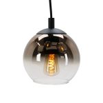 Eglo Suspension Luminaire Ariscani 1 Échantillon Noir | Convient pour 3x E27