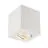 SLV Triledo Plafonnier Aluminium Blanc Carré 7.6W 640lm 38D - 830 Blanc Chaud