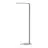 Ledvance LED Lampadaires Salon Gris 43W 5400lm - 840 Blanc Froid | 1500mm - EU Prise