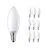Lot 10x Philips Corepro LED Bougie E14 Dépolie 4.3W 470lm - 827  | Remplacement 40W