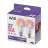 Pack duo 2x WiZ Smart LED E27 Poire Filament Dépolie 9W 806lm - 822-865 Accordable Blanc + RGB | Dimmable - Remplacement 60W