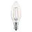 Philips Corepro LED Bougie E14 Torsadée Bougie Filament Claire 2W 250lm - 827  | Remplacement 25W