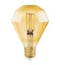 Osram Vintage 1906 LED E27 Poire Filament Dorée 4.5W 420lm - 825  | Remplacement 40W