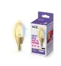 WiZ Smart LED E14 Bougie Filament Dorée 5W 370lm | Meilleur Rendu De Couleur - Dimmable - Remplacement 25W