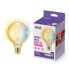 WiZ Smart LED E27 Globe G95 Filament Dorée 7W 640lm | Meilleur Rendu De Couleur - Dimmable - Remplacement 50W