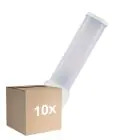 Lot 10x Osram Dulux-D LED 5W 600lm - 840 Blanc Froid | 2 Broches - Remplacement 10W