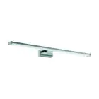 Eglo Applique Murale Pandella 1 Aluminium Cromo Argent Éclairage de salle de bains 11W 1350lm - 840 Blanc Froid | IP44 